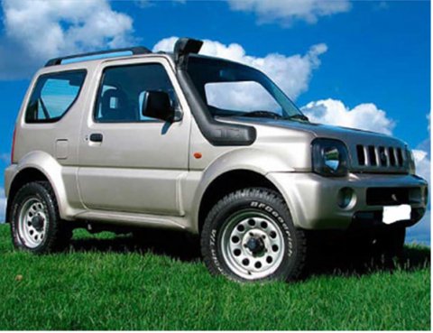 Zvýšené sání - šnorchl  Suzuki Jimny 1998-2012  benzín G13B