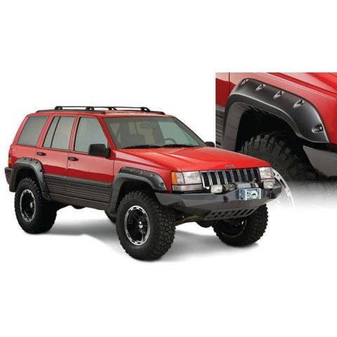 Lemy blatníků BUSHWACKER Cut-Out Style, Jeep Grand Cherokee ZJ 93-98