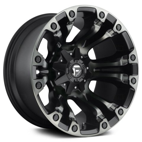 Disk z lehké slitiny D569 Vapor Matte Black / Double Dark Tint FUEL