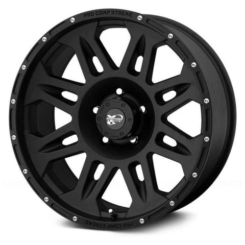 Hliníkový disk model 7005 Flat Black ProComp