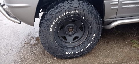 DISK 8X16, 5X127 ET -10 JEEP WJ / WG, WRANGLER