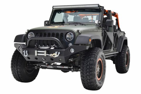 Přední ocelový pevnostní nárazník Jeep Wrangler JK 2007-2018