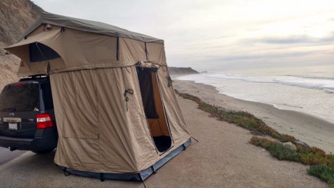 Předsíň (vestibul) k střešnímu stanu Alaska - dlouhá verze