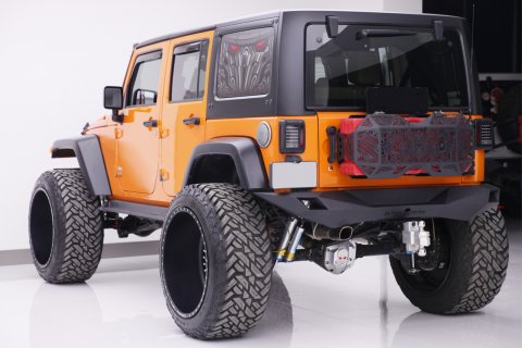 Zadní pevnostní ocelový nárazník Jeep Wrangler JK 2007-2018