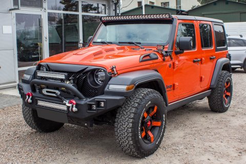 Přední ocelový nárazník Jeep Wrangler JL 2018+