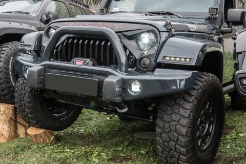 Přední mlhová světla 4" , JEEP WRANGLER JK