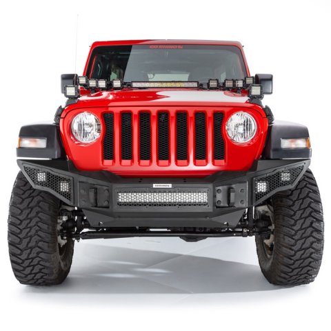 Přední nárazník full Go Rhino Rockline Jeep Wrangler JK 07-18 i JL 2018+ 2 i 4 dveře, 4XE 2021+, Gladiator JT 2020+
