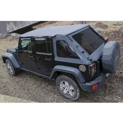 Bikiny bez nosiče se sklem Black Diamond Suntop pro Jeep Wrangler JL 2018+ 4 dveře a 4XE 2021+