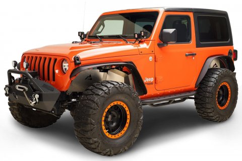 Boční nášlapy JEEP WRANGLER JL 2018+ 2 dveře