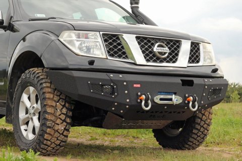 Ocelový přední nárazník Nissan Navara D40, Pathfinder R51 2005-2010