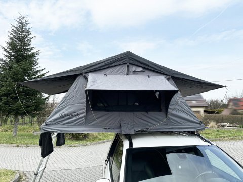 PŮJČOVNA :  AUTOSTAN ESCAPE 190 cm + LED osvětlení USB