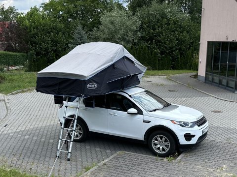 Střešní stan - autostan INDIANA (den a noc) s antikondenzační rohoží, 160 cm prodloužená verze