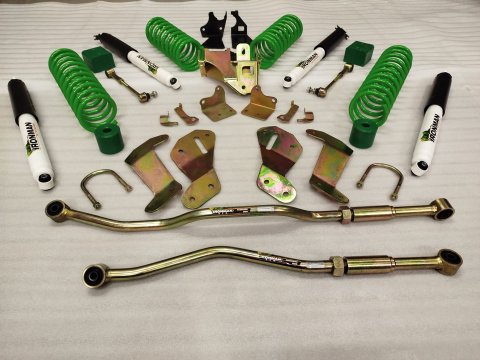 Podvozková sada + příslušenství, Jeep Wrangler JK 2006+ , +4" lift