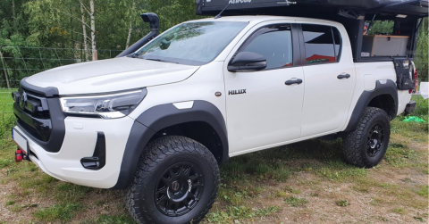 Rozšíření blatníků 5 cm pro Toyotu Hilux Revo Roco 2019+