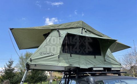 PŮJČOVNA :  AUTOSTAN ESCAPE 140 cm + LED osvětlení USB