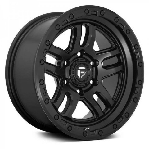 Disk 17x9" 5x127 ET -12 Matte Black Fuel pro Jeep