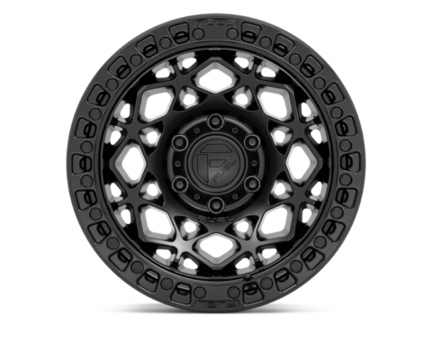 Disk 17x9" 5x127 ET -12 Matte Black W/ Matte Black Ring Fuel pro Jeep