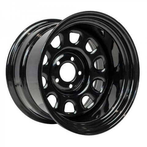 Ocelový disk Sputnik Gloss Black OFD 16x10 5x114,3 ET -44