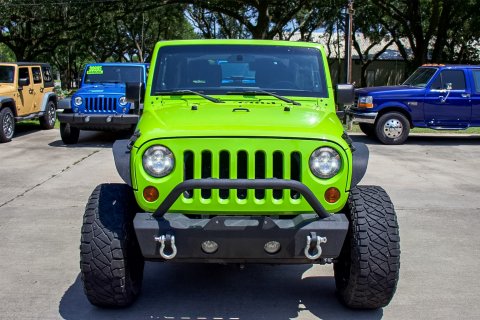 Přední 7" LED světla pro Jeep JK