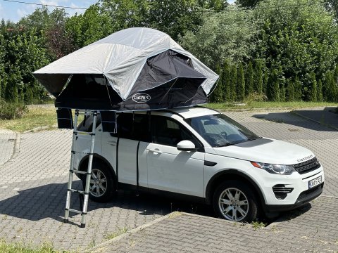 Střešní stan - autostan INDIANA (den a noc) s antikondenzační rohoží, 160 cm krátká verze, VÝSTAVNÍ KUS ZE SHOWROOMU